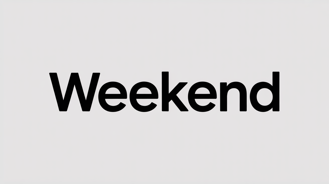 Jak Się Pisze Weekend?