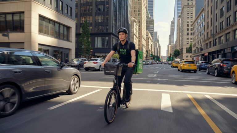 Uber Eats Zarobki