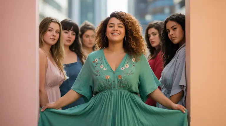 Młodzieżowe Sukienki Plus Size