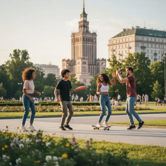 aktywna warszawska młodzież