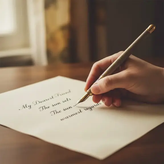 jak się pisze list