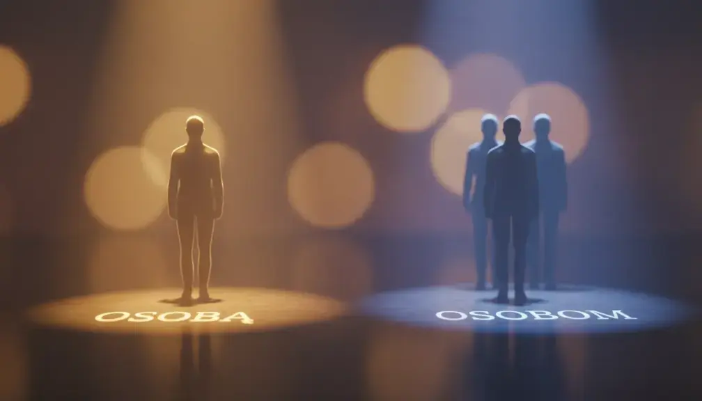 Co oznaczają formy osobą i osobom?