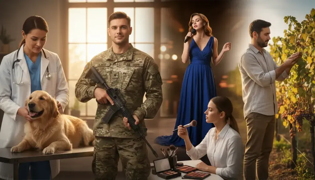 Jakie są zawody na literę W?